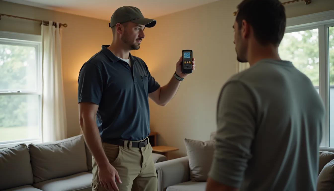 Water damage restoration service